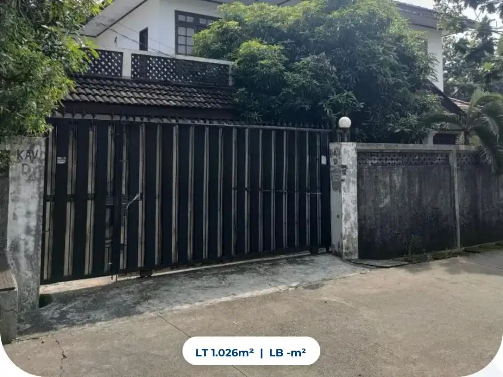 01A. Dijual Murah Rumah, Jl. Kemang Timur V Kav. D, RT. 002/RW.02, Kelurahan Duren Tiga, Kecamatan Pancoran, Kota Jakarta Selatan, Provinsi DKI Jakart