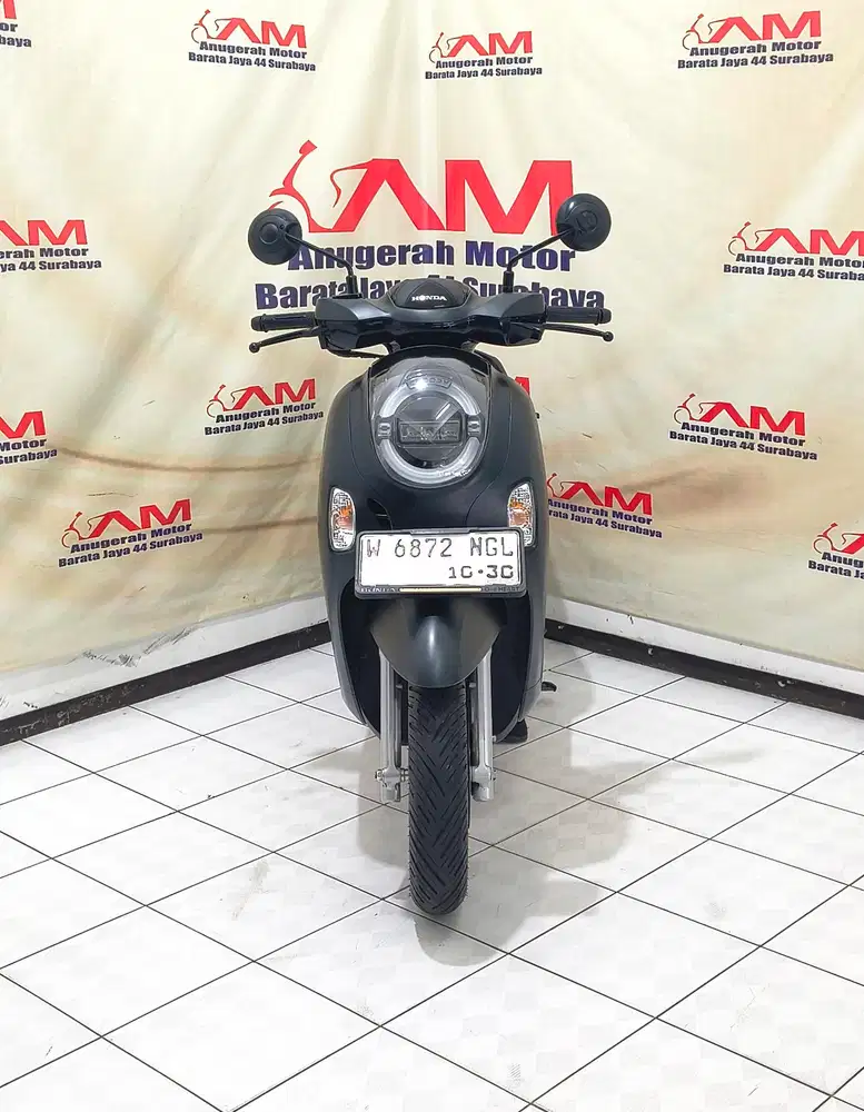 Ready Km 3 Ribu Honda New Scoopy Prestige tahun 2025 Hitam Doff