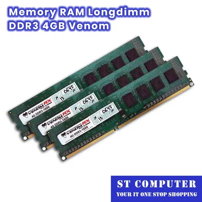 Memory RAM Longdimm DDR3 Venom 4GB
