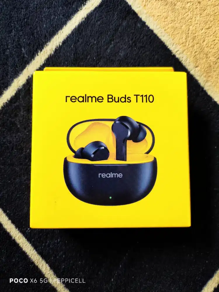 Headset Bluetooth TWS Realme T110 NEW Garansi resmi