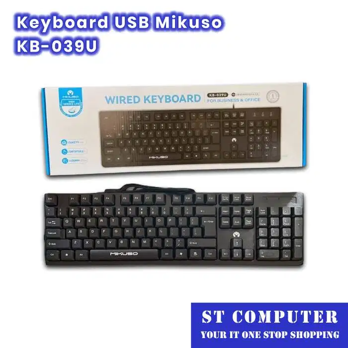Keyboard USB Mikuso KB-039U