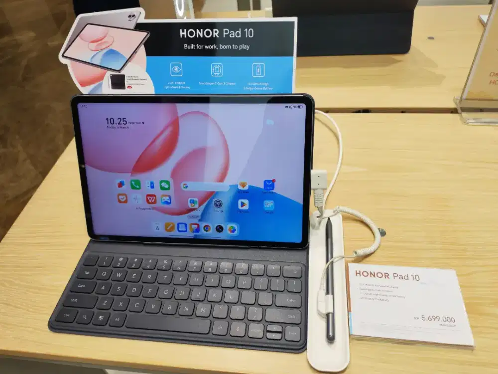 HONOR PAD 10 8/256 FREE PEN + KEYBOARD