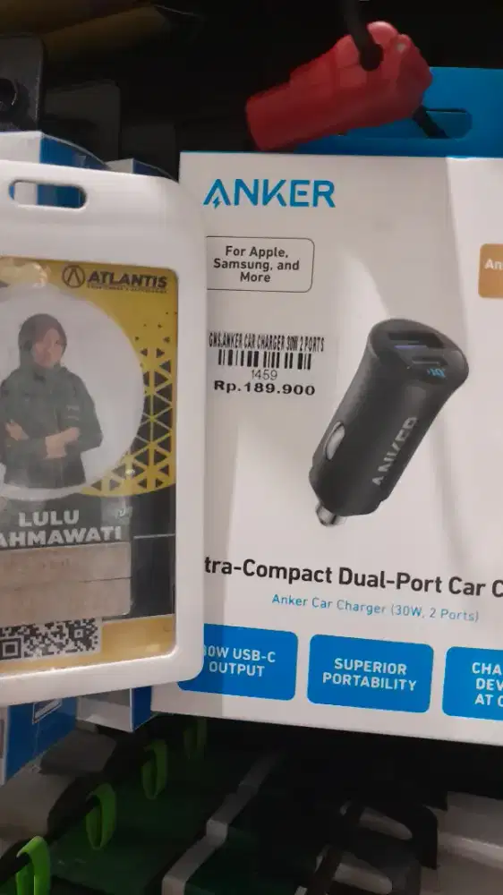 ANKER CAR CHARGER 30W 2 PORTS