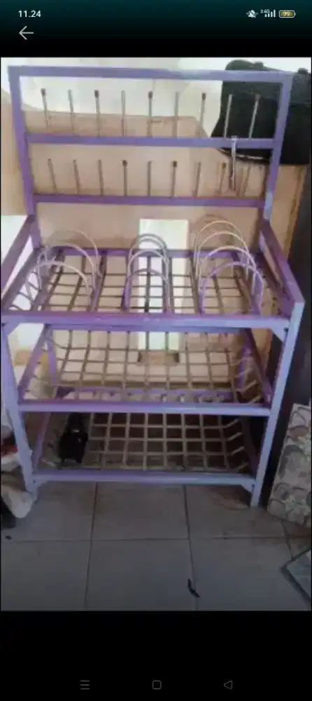 Jual lakas hari nh jualah rak piring aluminium