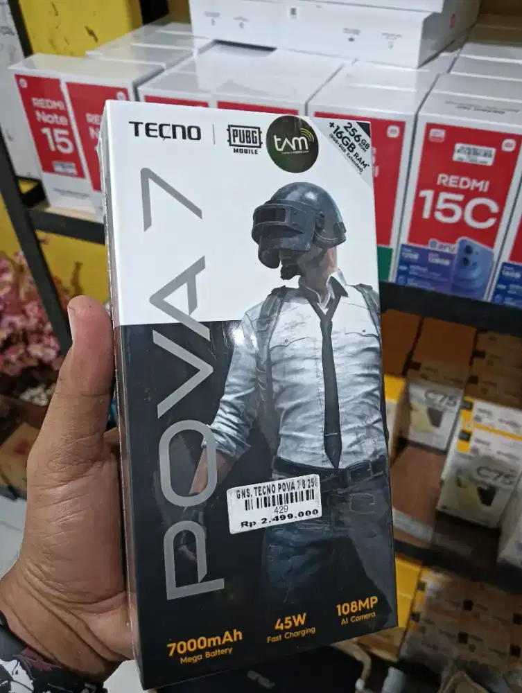 Tecno pova 7 8/256  | atlantis dahsyat