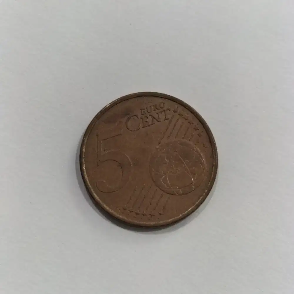 Koin 5 cent euro thn 2002