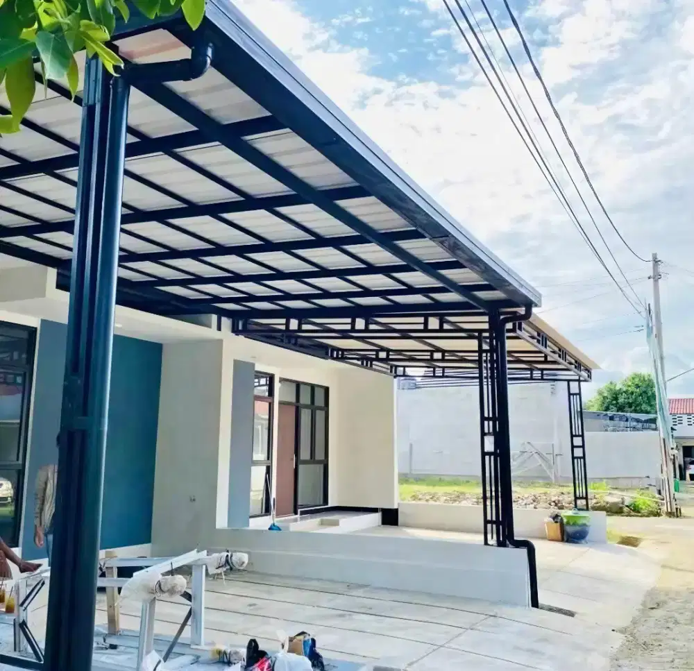 Kanopi rangka baja ringan SNI