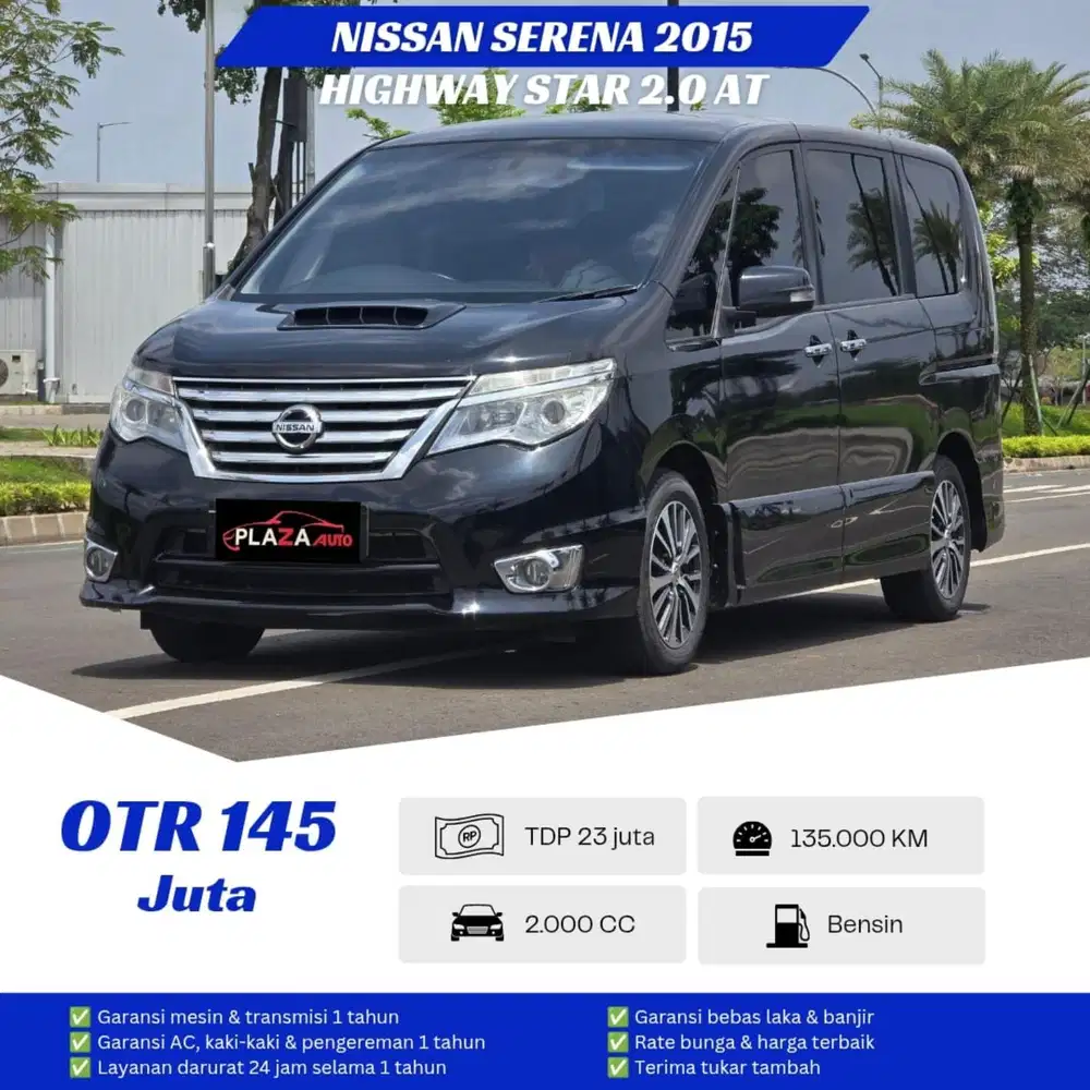 Nissan Serena 2015
Higway Star 2.0 Matic