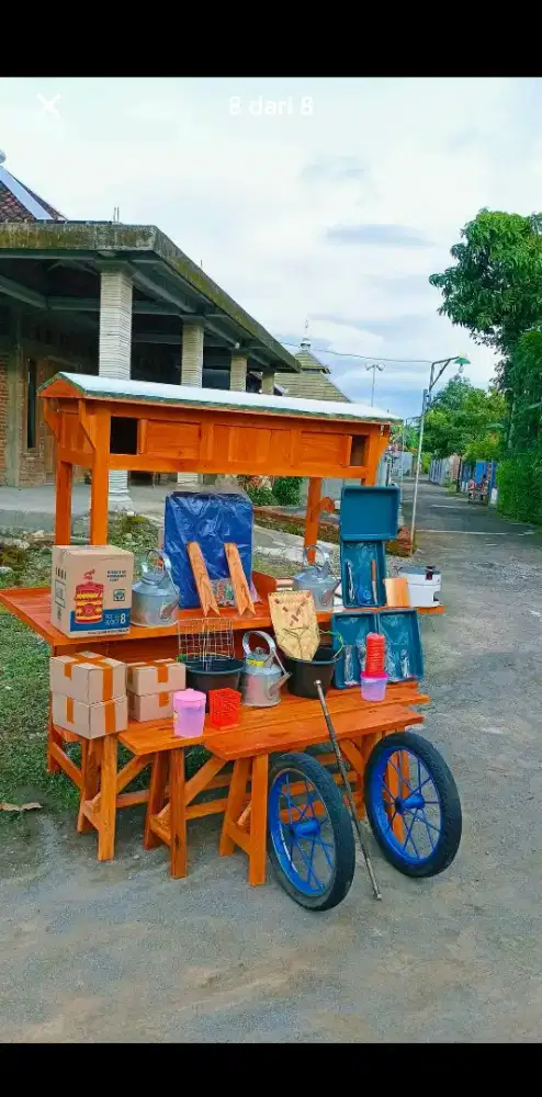 Jual gerobak angkringan murah (COD)