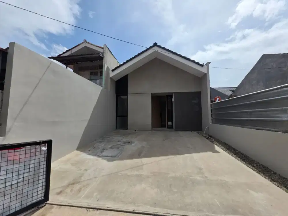 Rumah Baru Siap Huni Kopo Permai Desain Japandi 3KT