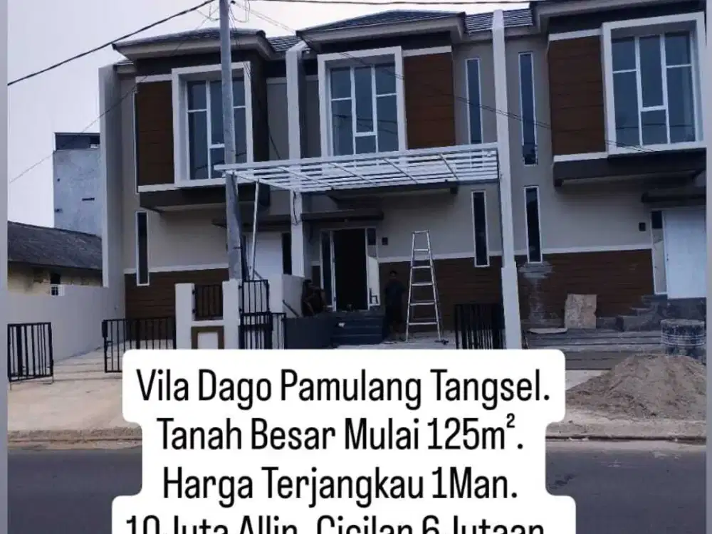 G. Tanah Besar Di Pamulang Jalan Besar Banyak Promo