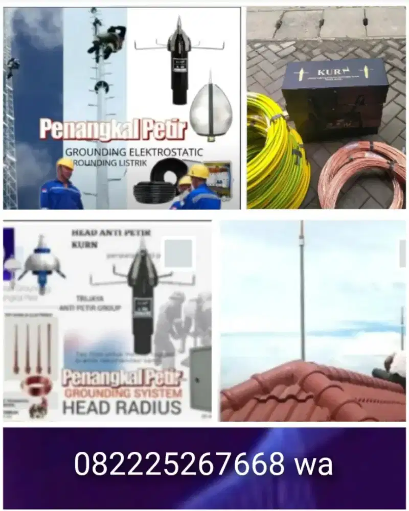 Ahli jasa pasang penangkal petir Cikarang Utara Jatimakmur