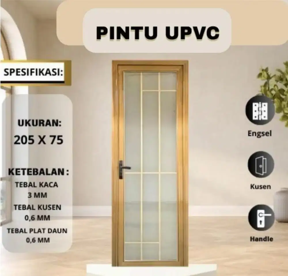 Pintu Toilet PVC