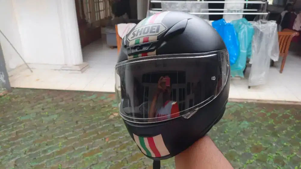 SHOEI Z7 EQUATE TC4 SIZE XL FIT L SNI