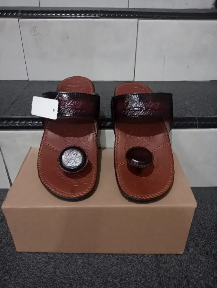 Sandal kulit promo murah