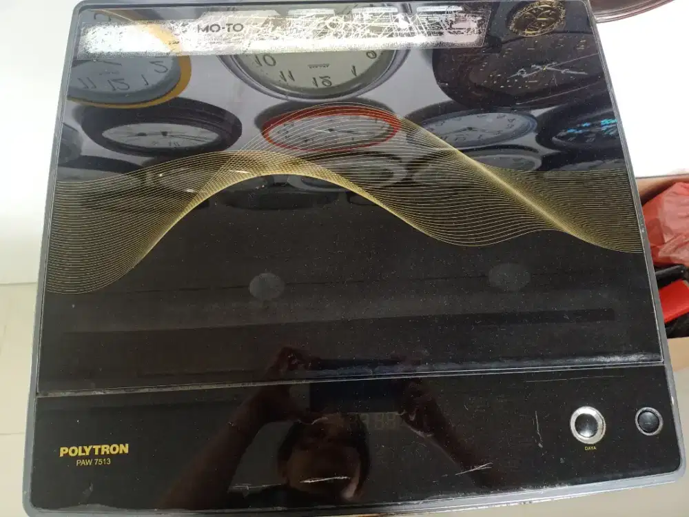 Mesin cuci polytron paw 7513 bekas mati
