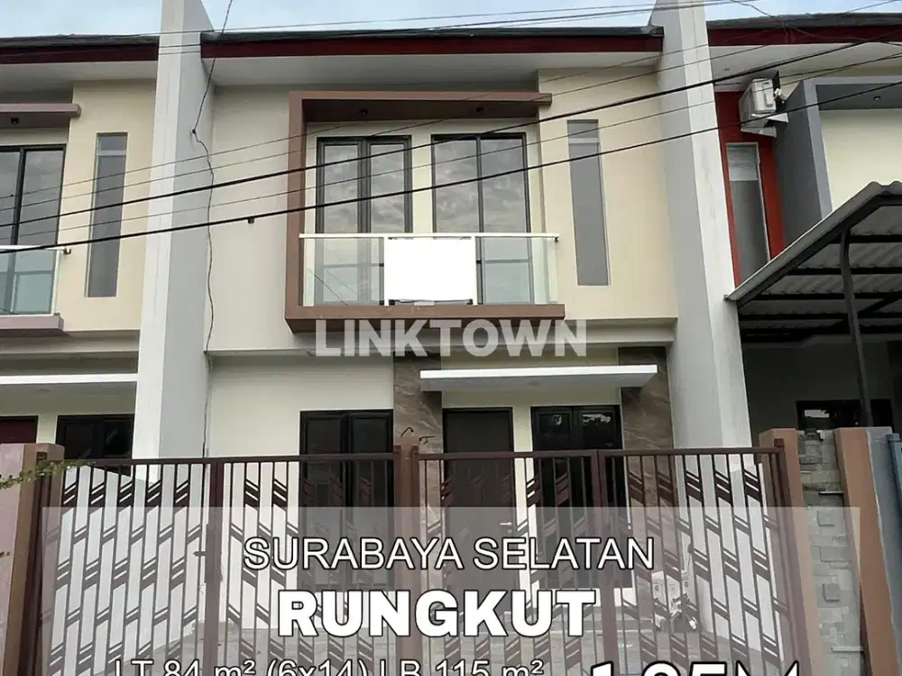 Sangat Strategis Rumah 2 Lantai di Rungkut Dekat Universitas dan Pusat Perbelanjaan