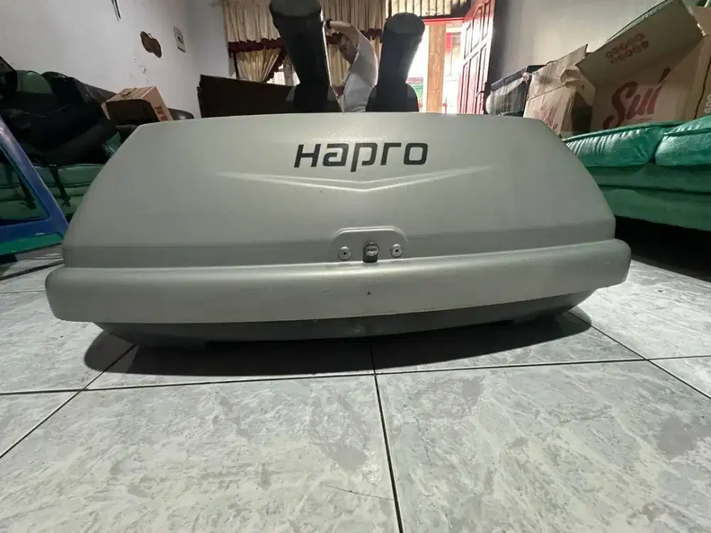 roofbox hapro carver & roofrail
