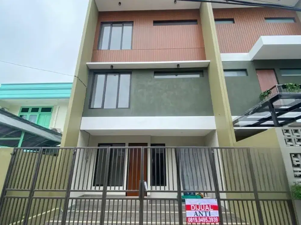 Murah !! DIJUAL RUMAH BARU DIBANGUN 2025 SIAP HUNI 2 LANTAI CANTIK DAN ASRI
