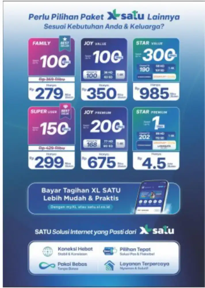 FIRST MEDIA XL SATU