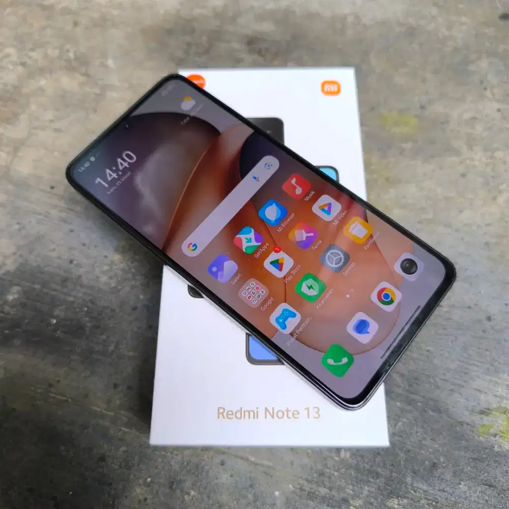 Redminote 13 8/128gb lengkap