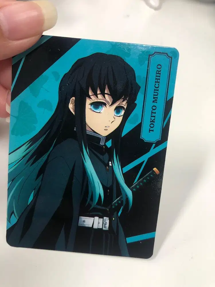 Photo card demon slayer