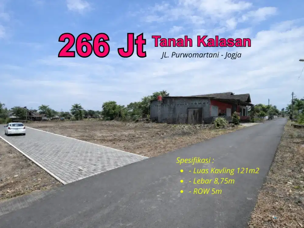 Utara Stadion Maguwoharjo Jalan Raya Tajem Tanah 2 Jt-an