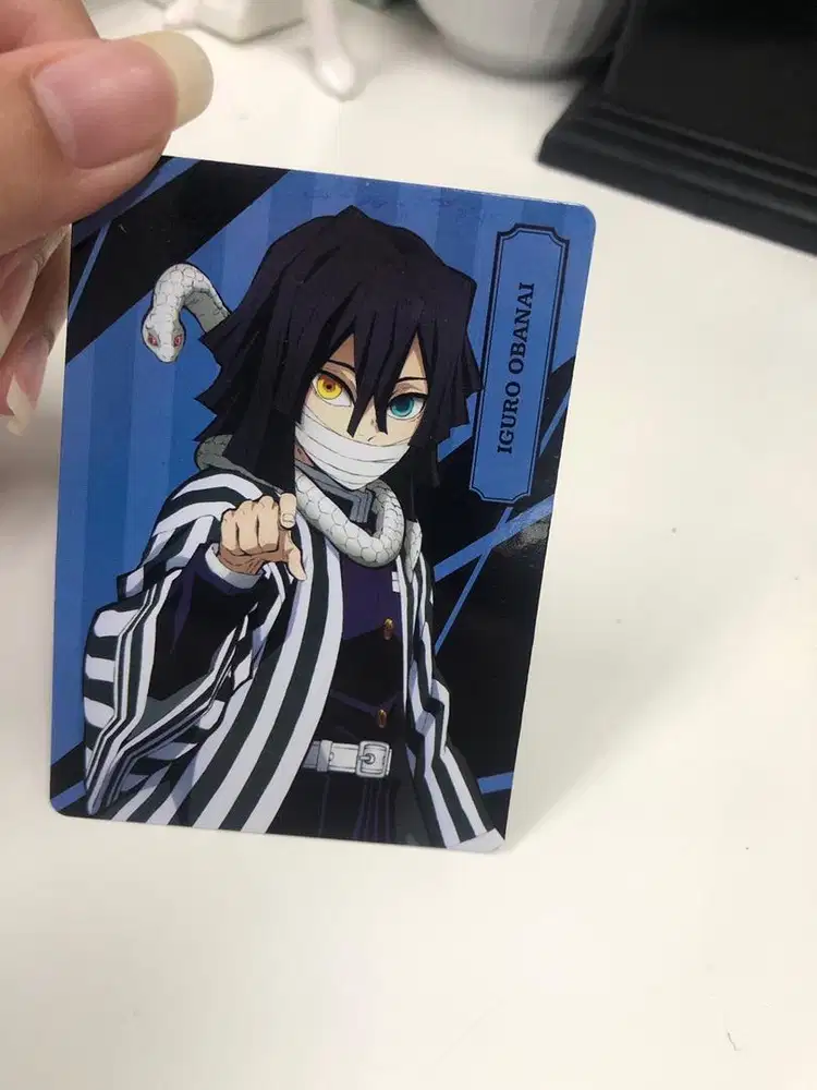 Photo card demon slayer