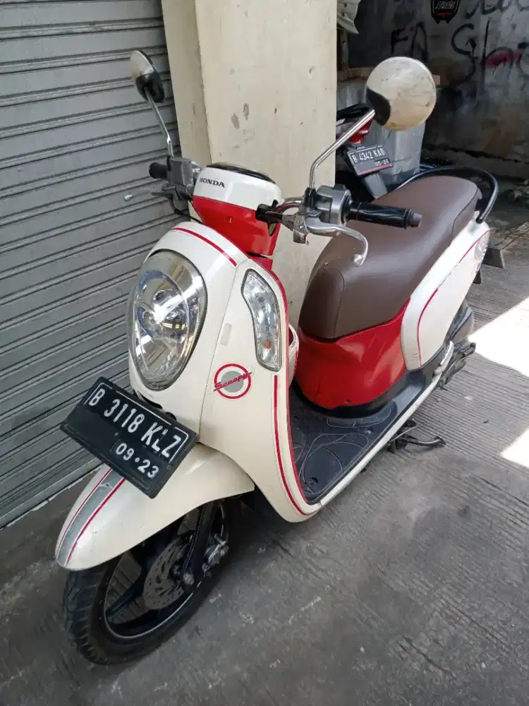 Honda Scoopy tahun 2013 surat lengkap