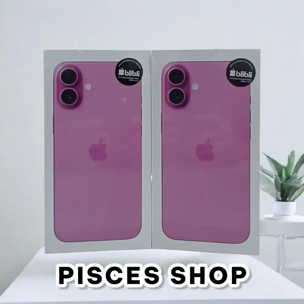 iPHONE 16 PLUS 128 GB NEW Segel Garansi Resmi Ibox 1 Tahun