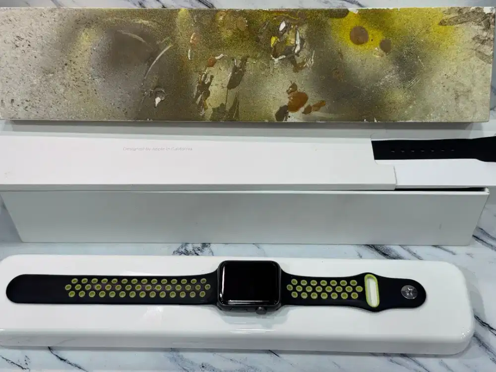 Second Apple Watch Series 1 42mm box dan Kabel Ada