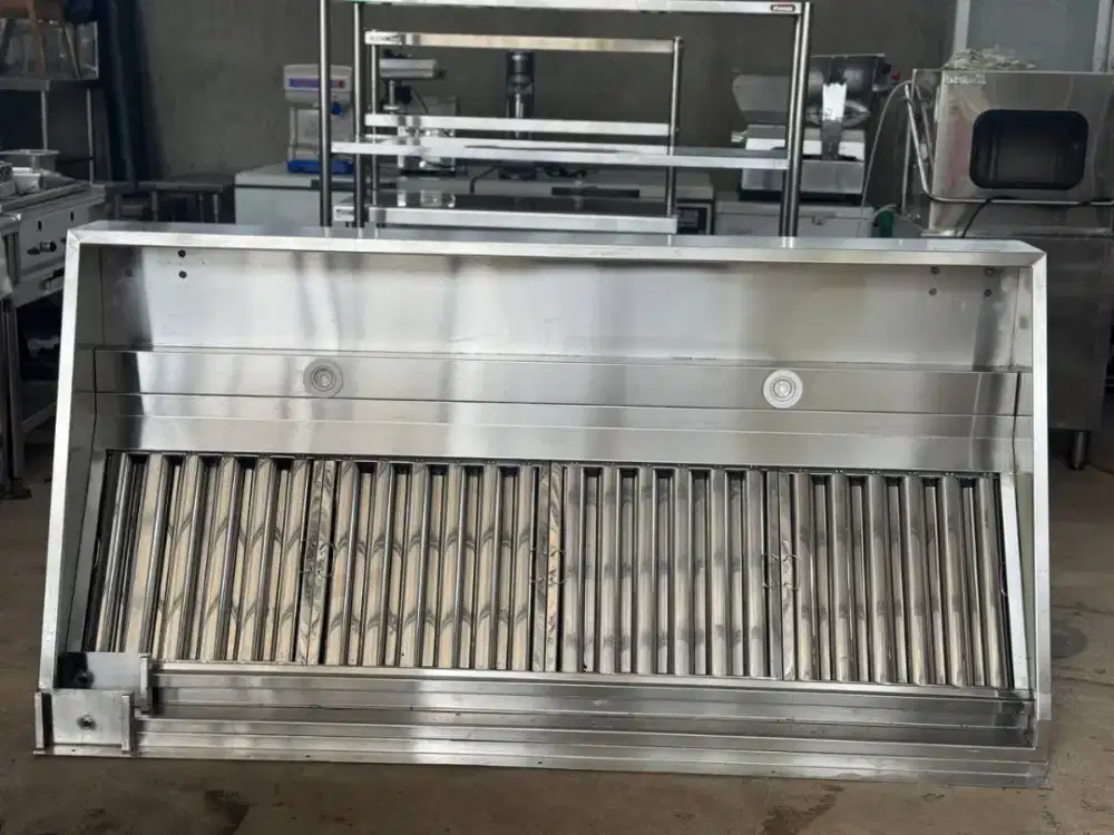 Cooker Hood Include filter stainless, lampu200x100x20/50
Bahan tebal