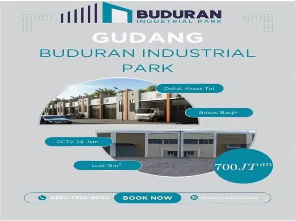 jual Gudang hanya 700 Jutaan di Buduran Sidoarjo - The EdGe