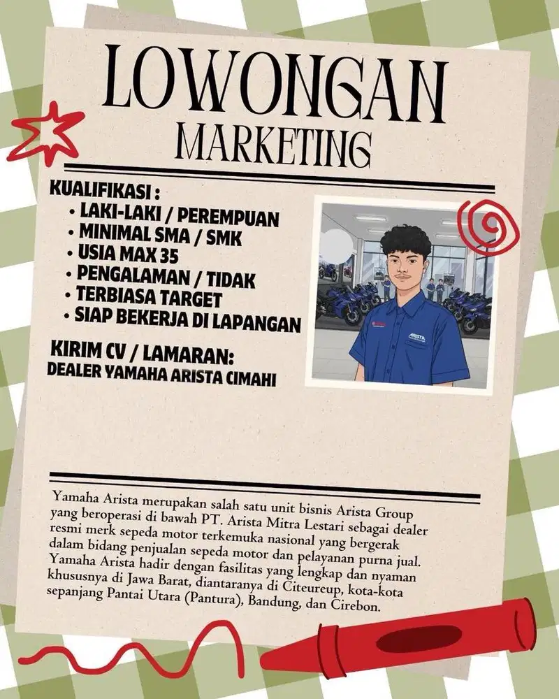 Sales Marketing Yamaha