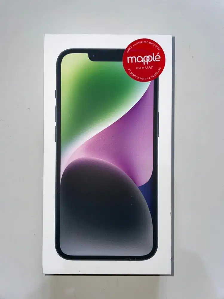 [BNIB/NEW] Apple iPhone 14 256GB Midnight Black Garansi Resmi