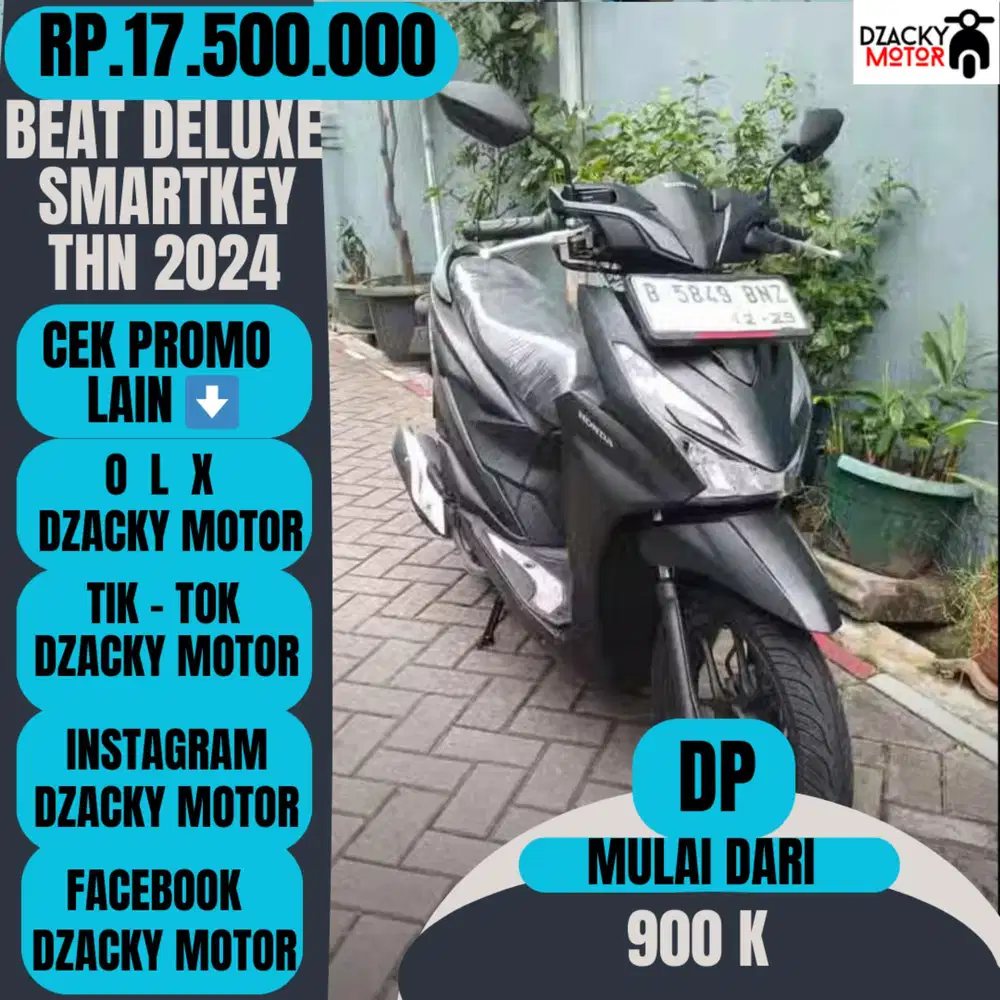 BEAT DELUXE SMARTKEY THN 2024 SECOND LIKE NEW