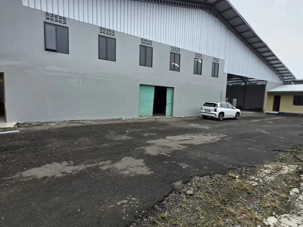 Dijual Gudang Siap Pakai Bisa untuk Pabrik dan Kantor Lokasi di Cibaligo Cimahi Bandung