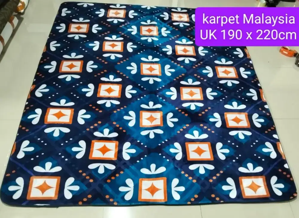 Di jual  karpet BARU  Malaysia ukuran 190×220
