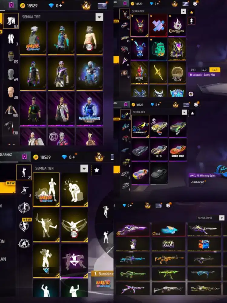 jual akun ff murah meriah yg minat lansung inbok