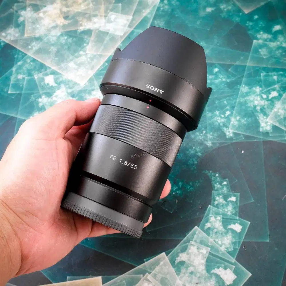 Sony FE 55mm F1.8 ZA Zeiss. Fullset Like new.