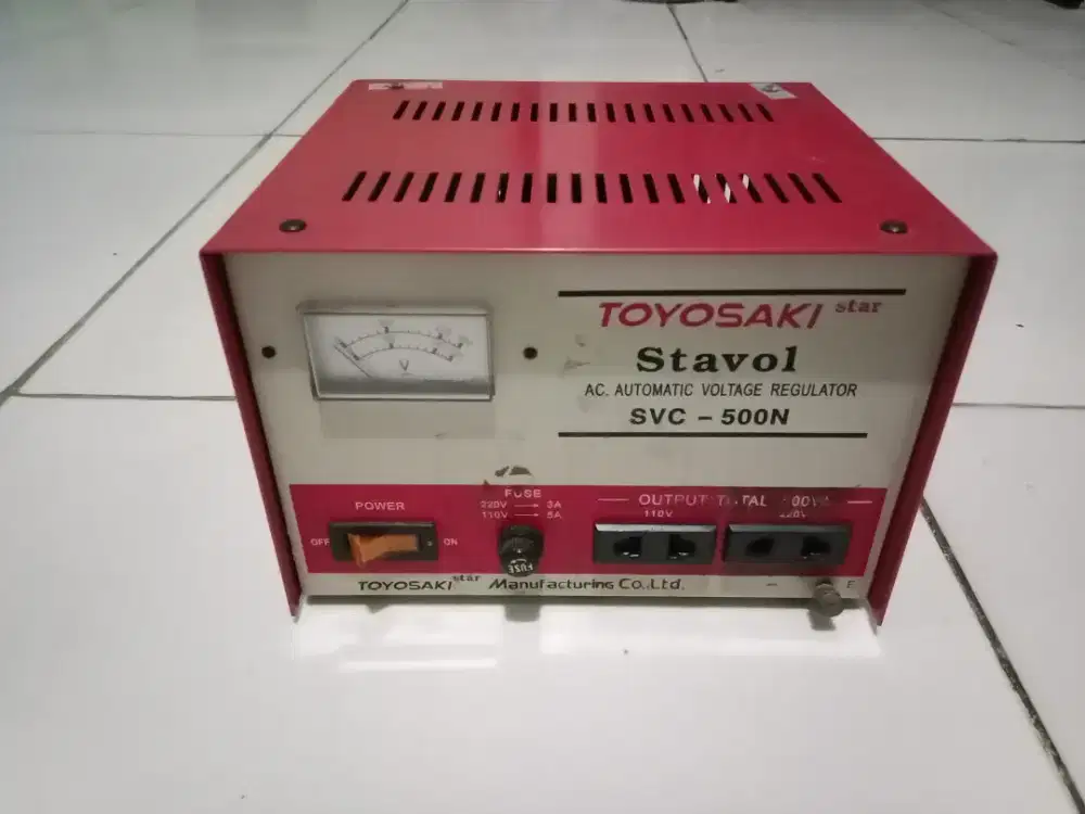 Stabilizer Toyosaki type SVC-500