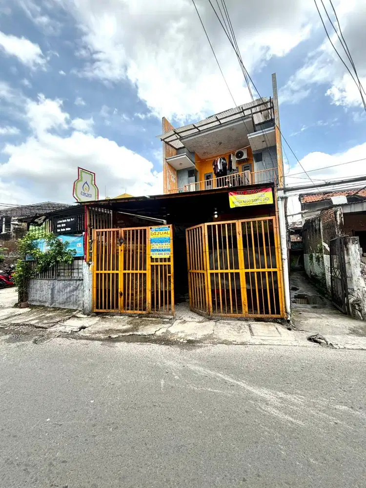 Ruko Strategis 2 Lantai di Pinggir Jalan Raya Kota Bambu