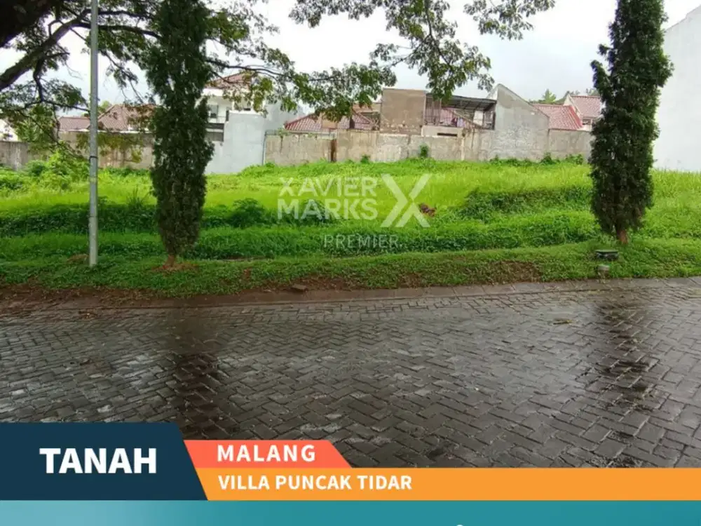 Dijual Tanah Kavling Siap Bangun di Villa Puncak Tidar Malang