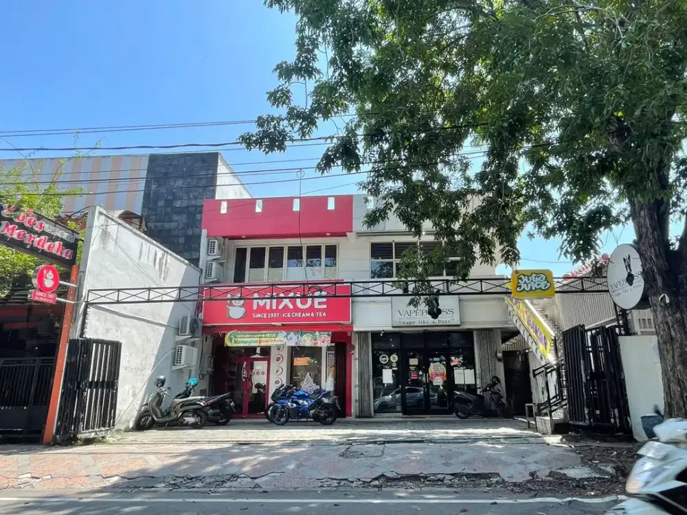 2 RUKO JEJER DI PUSAT SIDOARJO, SEBERANG PERSIS ALUN-ALUN SIDOARJO