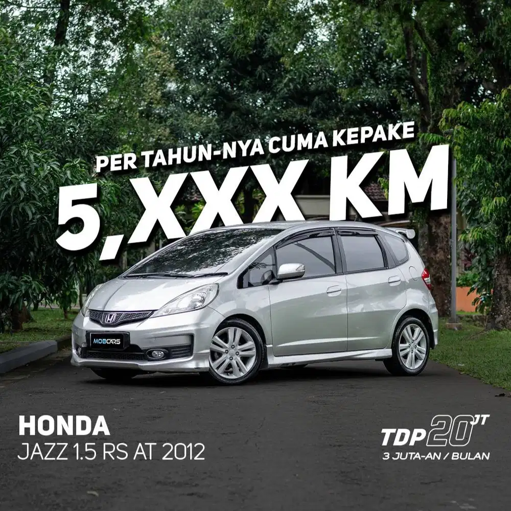 JAZZ GE8 1.5 RS AT 2012 GARANSI MESIN & TRANSMISI HINGGA 1 TH
