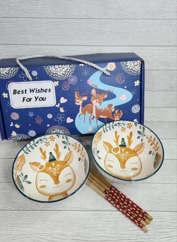 MANGKOK KERAMIK SET (2PCS)