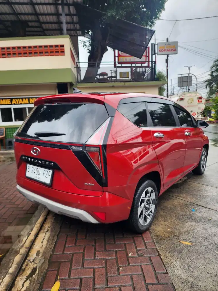 hyundai Stargazer prime at metic th 2023 nik 2022 merah jakarta