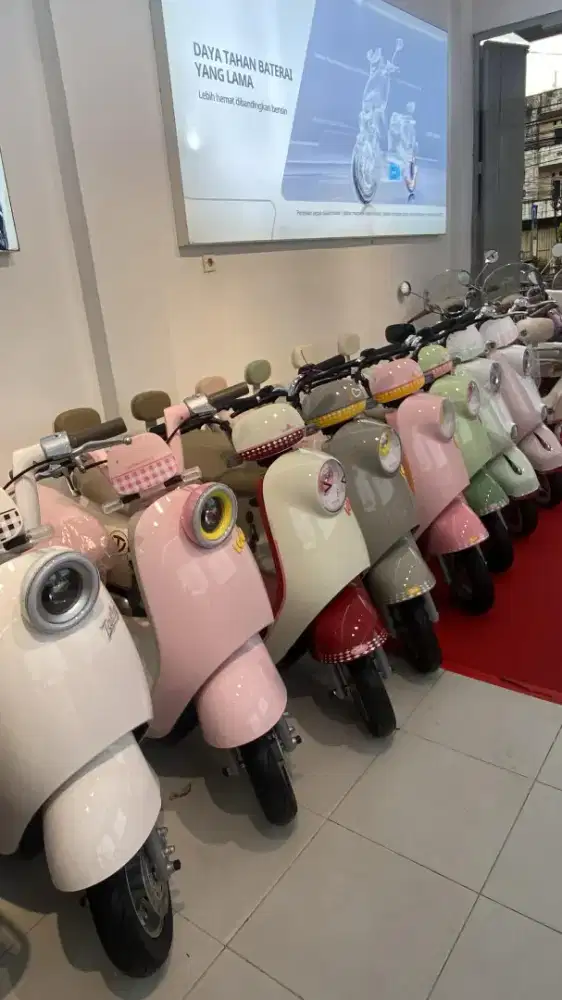 SEPEDA LISTRIK TAILG, TANPA DP, CICILAN BUNGA 0%