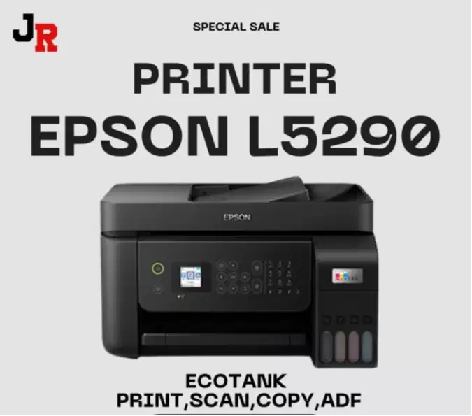 PRINTER EPSON EcoTank L5290/L 5290 Print Scan Copy ADF WiFi FAX F4