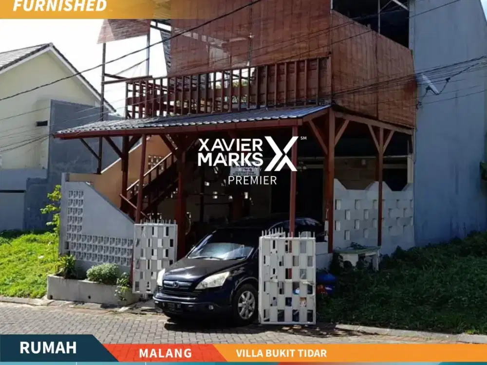 Dijual Rumah 2 Lantai Bonus Furnish di Villa Bukit Tidar Malang